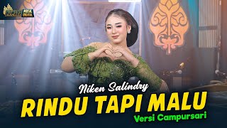 Niken Salindry  Rindu Tapi Malu  Kembar Campursari Official Music Video [upl. by Seldun]