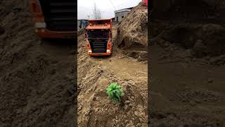 Toy Excavator and Dump Truck  Construction Trucks for Children [upl. by Restivo708]