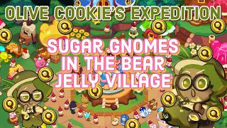 Olive Cookie’s Expedition  Sugar Gnomes amp Bear Jellies Guide  Cookie Run Kingdom [upl. by Oiram396]