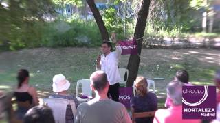 Acto de Podemos Hortaleza con Juan Carlos Monedero 1472014 [upl. by Dunaville]