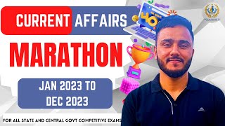 Current Affairs Marathon Jan 2023  Oct 2023  For JKSSB VLW SSC RRB EMRS etc  By Tawqeer Sir [upl. by Lamaj231]