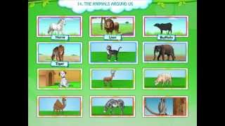 Animals for Kids  Learn Animals  The Animals Around Us  EVS  Grade 1 [upl. by Vitia]