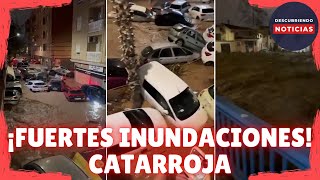 FUERTES INUNDACIONES EN CATARROJA VALENCIA [upl. by Edasalof]