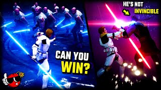 Can you defeat the INVINCIBLE boss in Jedi Fallen Order [upl. by Ahnavas]