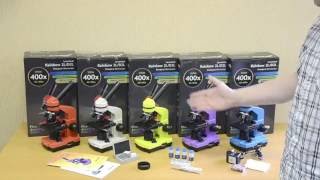 Levenhuk review Rainbow and LabZZ M101 Microscopes for children and beginners [upl. by Agnew508]