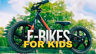 Top 10 Best Kids Electric Bikes in 2024 [upl. by Petulia]