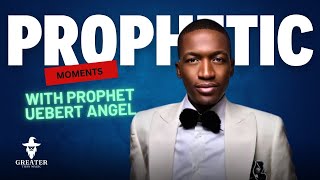 PROPHET UEBERT ANGEL PROPHESYING  PROPHETIC MOMENTS PART 3 [upl. by Girhiny]