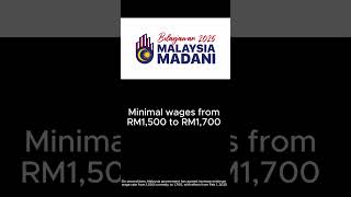 Malaysia Budget 2025  EPF  KWSP  Minimal Wages  Gaji EPF belanjawan2025 [upl. by Clevey]