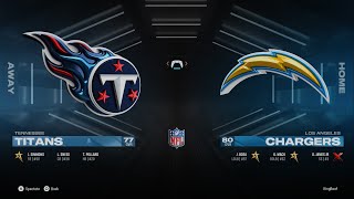 Tennessee Titans at Los Angeles Chargers [upl. by Irrot]