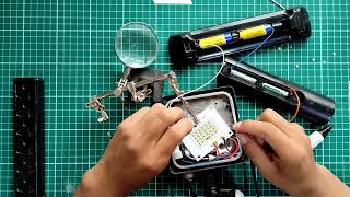 Como reparar reflector led [upl. by Eirojram468]