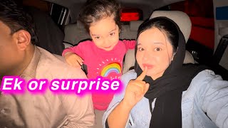 Ek or surprise diya  travel vlog  sitara yaseen vlog [upl. by Latvina]