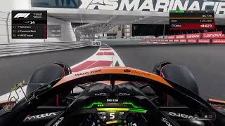 F1 23 Mclaren 24 Abu Dhabi hotlap [upl. by Wharton]