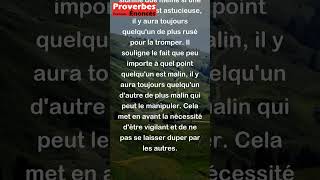 Proverbe Français  Si maligne que soit la brebis plus rusé est encore le loup shorts [upl. by Sivle15]