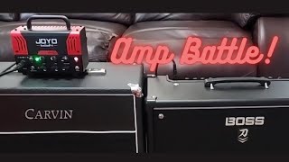 Boss MkII 1x12 VS Joyo Jackman II head and Carvin cabnet 1x12 quotComparison videoquot [upl. by Evelyn]