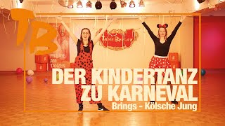 Kinder tanzen online  Kölsche Jung  Brings  Karnevalslied  Animationstanz zu Karneval für Kinder [upl. by Khajeh]