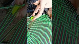 Cot Weaving Skills  Creative Work of Art shorts [upl. by Lebazi]