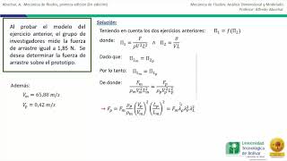 Análisis Dimensional y Modelado Ejercicio 14 [upl. by Novets286]