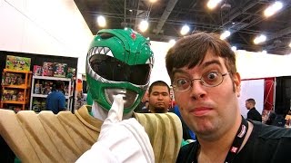 Hanging Out With The Power Rangers  Power Morphicon 2014 [upl. by Iman]