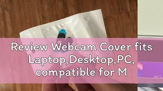 Review Webcam Cover fits LaptopDesktopPC compatible for MacboookiMacMac MiniComputerSmartpho [upl. by Letram]