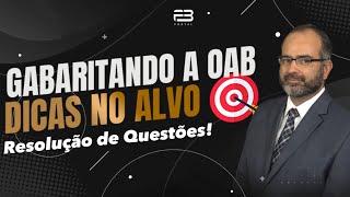 GABARITANDO A OAB 001 [upl. by Akirdnas919]