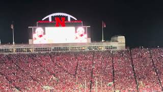 Malcolm Hartzog Jr Interception Nebraska Husker Blackshirt Football 91424 vs Northern Iowa [upl. by Tamma]