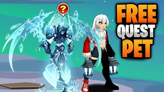 Quest Pet Drop New Elf Pets AQW [upl. by Alarice]