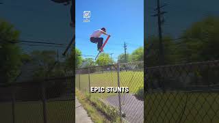 Man shows off his mad pogo skills 🤯 🎥 nic0frik0 [upl. by Clein]