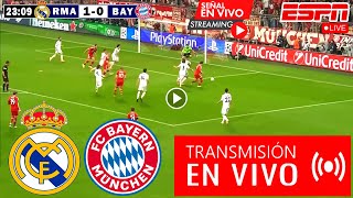 En Vivo Real Madrid vs Bayern Munich Ver Partido Real Madrid vs Bayern Semifinal Vuelta 2024 hoy [upl. by Rosemonde796]