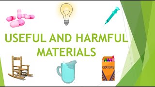 Useful and Harmful Materials  MELCs Aligned [upl. by Vudimir]