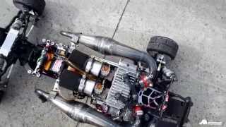 OBR TWIN 57cc 103mph 165kmh 100 MPH CLUB [upl. by Rouvin]