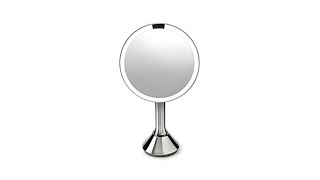 simplehuman 8quot Sensor Mirror [upl. by Durrell]