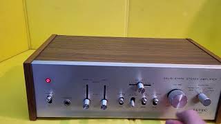 amplificatore stereo WELTEC modello SA600U JAPAN [upl. by Nitsreik222]