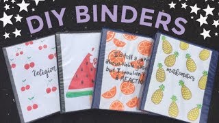 DIY Back To School Binders [upl. by Ennaylime]