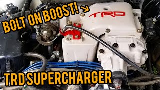 TRD Superchargers are AWESOME [upl. by Eekcaj]