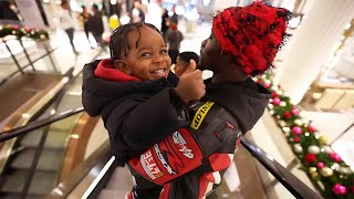 Christmas Shopping In London With Broski [upl. by Helaine]