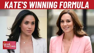 Meghan Markle Urged to Follow Princess Kates Strategy for Popularity Boost  Royal Family [upl. by Lucius]