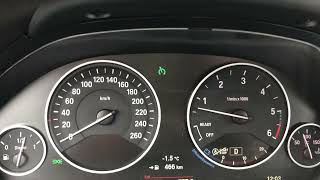 BMW 330D F31 258hp acceleration 0200 KMH [upl. by Zoila]