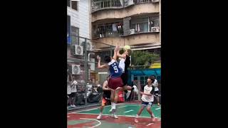 Rising stars unbelievable dunk leaves crowd in awe Must watchforyou basketball trending [upl. by Wolff]