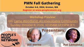 PREVIEW Camp Woodland An Improbable Community PMN Fall Gathering Groton MA Oct 46 2024 [upl. by Larok]