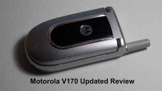 Throwback Review TracFone Motorola V170 UPDATED [upl. by Asselim]