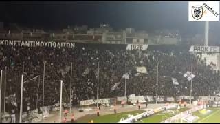 ΠΑΟΚΑΕΛ 30 1222018 PAOK FANS [upl. by Natanhoj83]