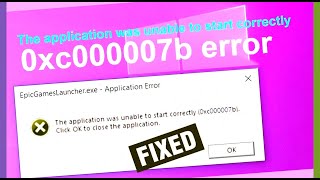 Fix Application Error 0xc00007b Windows The Ultimate Guide for Windows Users 2024 [upl. by Pris]