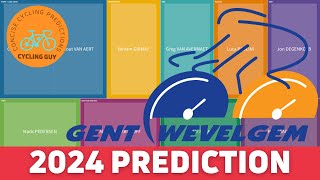 GENT WEVELGEM 2024  preview  favourites  prediction GW24 [upl. by Enrahs]