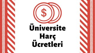 ÜNİVERSİTE HARÇ ÜCRETLERİ AÇIKLANDI [upl. by Marx]