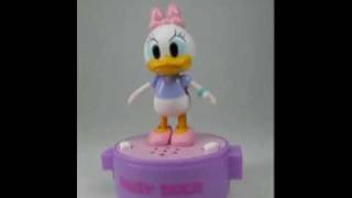 Disney little Taps Daisy Duck mini music figure [upl. by Clarkson]