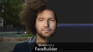 KeenTools FaceBuilder for Nuke 2018 Demo [upl. by Ayanal790]