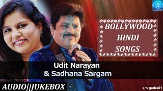 Best of Udit Narayan amp Sadhna Sargam Bollywood Hindi Songs Jukebox Songs [upl. by Anali]