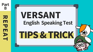 Tips for Mastering the REPEAT Section of the VERSANT English Speaking Test [upl. by Ahsaten585]