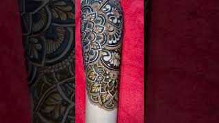 Beautiful Bridal Mehendi Design shorts youtube ytshots viralshorts mehndi mehndidesign [upl. by Rollie471]