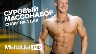 6 кг Массонаборная Программа Тренировки Сплит на 4 дня [upl. by Neyuq58]